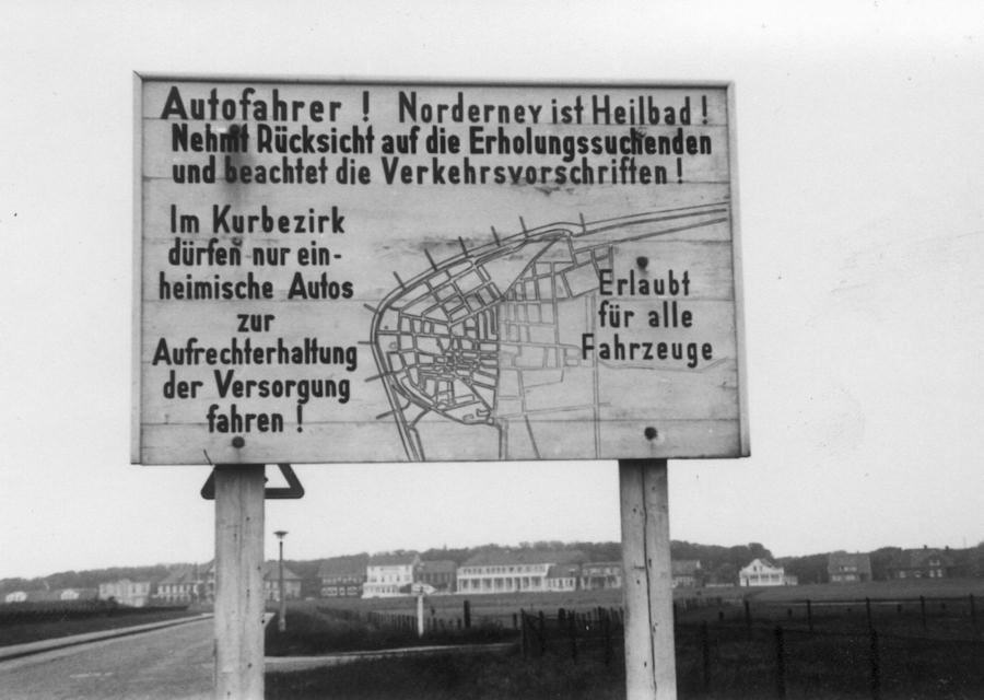 Verkehrskonzept bereits in den 50er Jahren